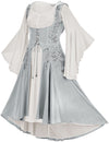 Tauriel Maxi Set Limited Edition Silver Pewter Silver Embroidery