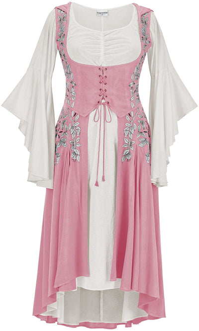 Tauriel Maxi Set Limited Edition Cherry Blossom Silver Embroidery