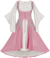 Tauriel Maxi Set Limited Edition Cherry Blossom Silver Embroidery