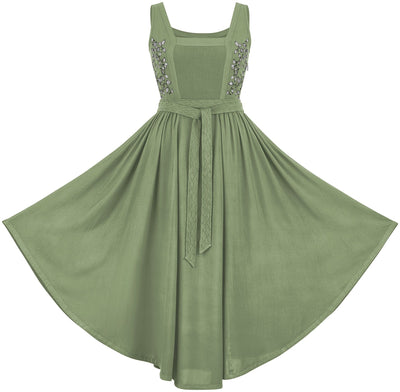 Belle Maxi Overdress Limited Edition Lemongrass Green