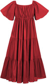 Belle Maxi Chemise Limited Edition Poppy Red
