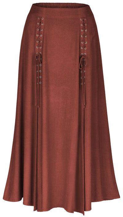 Rowan Maxi Overskirt Limited Edition Harvest Auburn